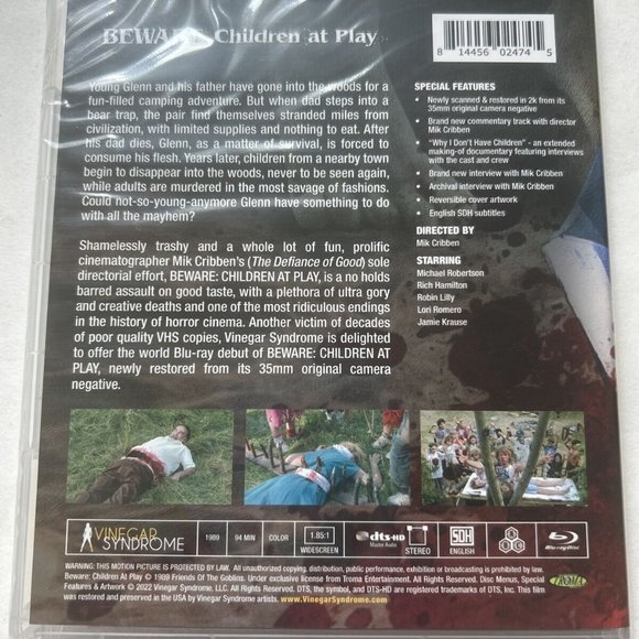 Vinegar Syndrome Beware! Children At Play Blu-ray-xtra featur-widescreen-80s-NEW - Picture 5 of 5